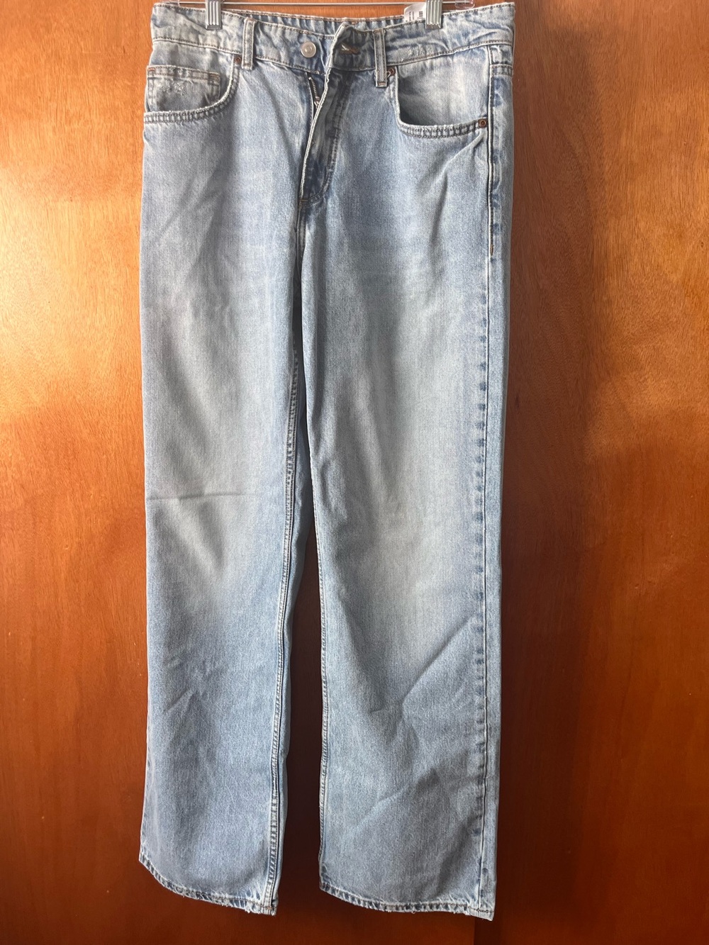 NWOT Zara Light Blue -Leg Jeans